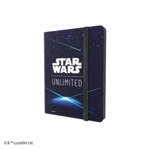 Gamegenic SWU 18-Pocket Album Card Back Blue