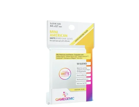 Gamegenic: Boardgame Sleeves MATTE Mini American 44×67 mm