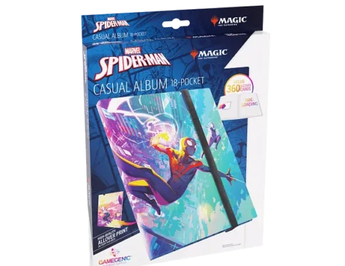 Gamegenic: MTG Marvels Spider-Man 18-Pocket Album – Spider-Man/Spider-Gwen